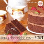 Fool-Proof Chocolate Cake Recipe - thesupermomsclub.com