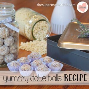 Yummy Date Balls Recipe - thesupermomsclub.com