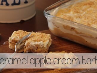 Easy Salted Caramel Apple Cream Tart Recipe