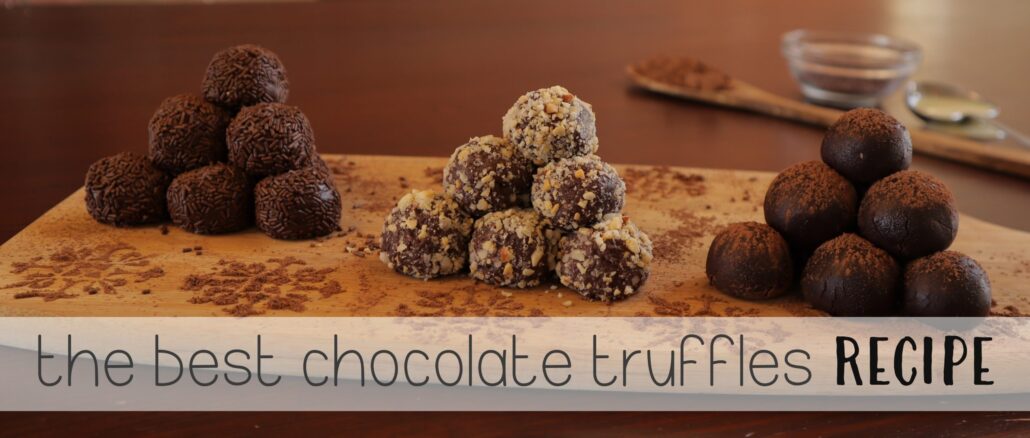 Melt-In-Your-Mouth Chocolate Truffles Recipe - thesupermomsclub.com