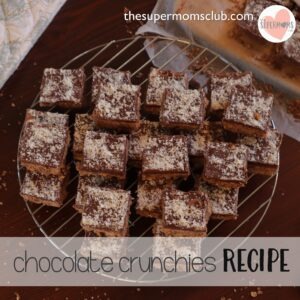 Yummy Chocolate Crunchies Recipe1 - thesupermomsclub.com