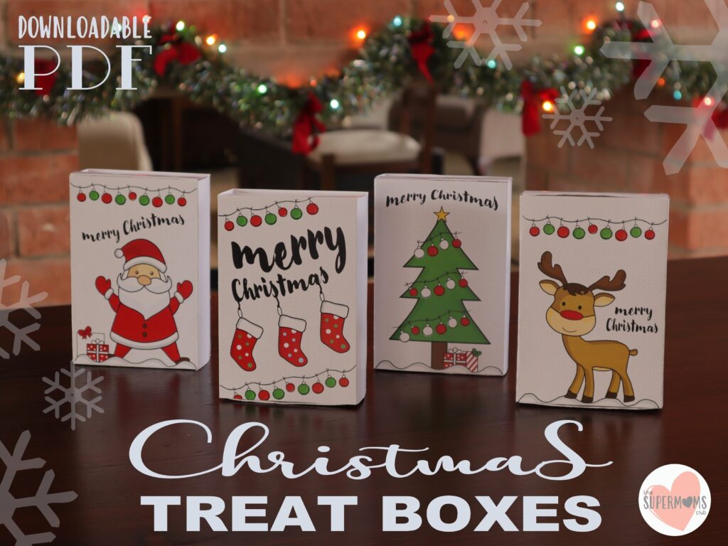 Christmas Treat Boxes For Kids Sets 1 & 2 - thesupermomsclub.com