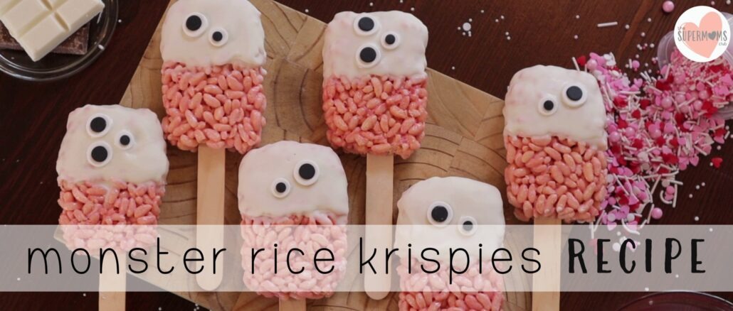Monster Rice Krispies Treats Recipe - thesupermomsclub.com