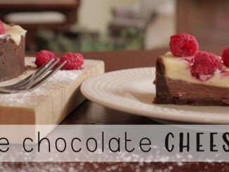 Double Chocolate Marbled Cheesecake Recipe - thesupermomsclub.com