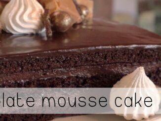 Perfect Chocolate Mousse Cake Recipe - thesupermomsclub.com